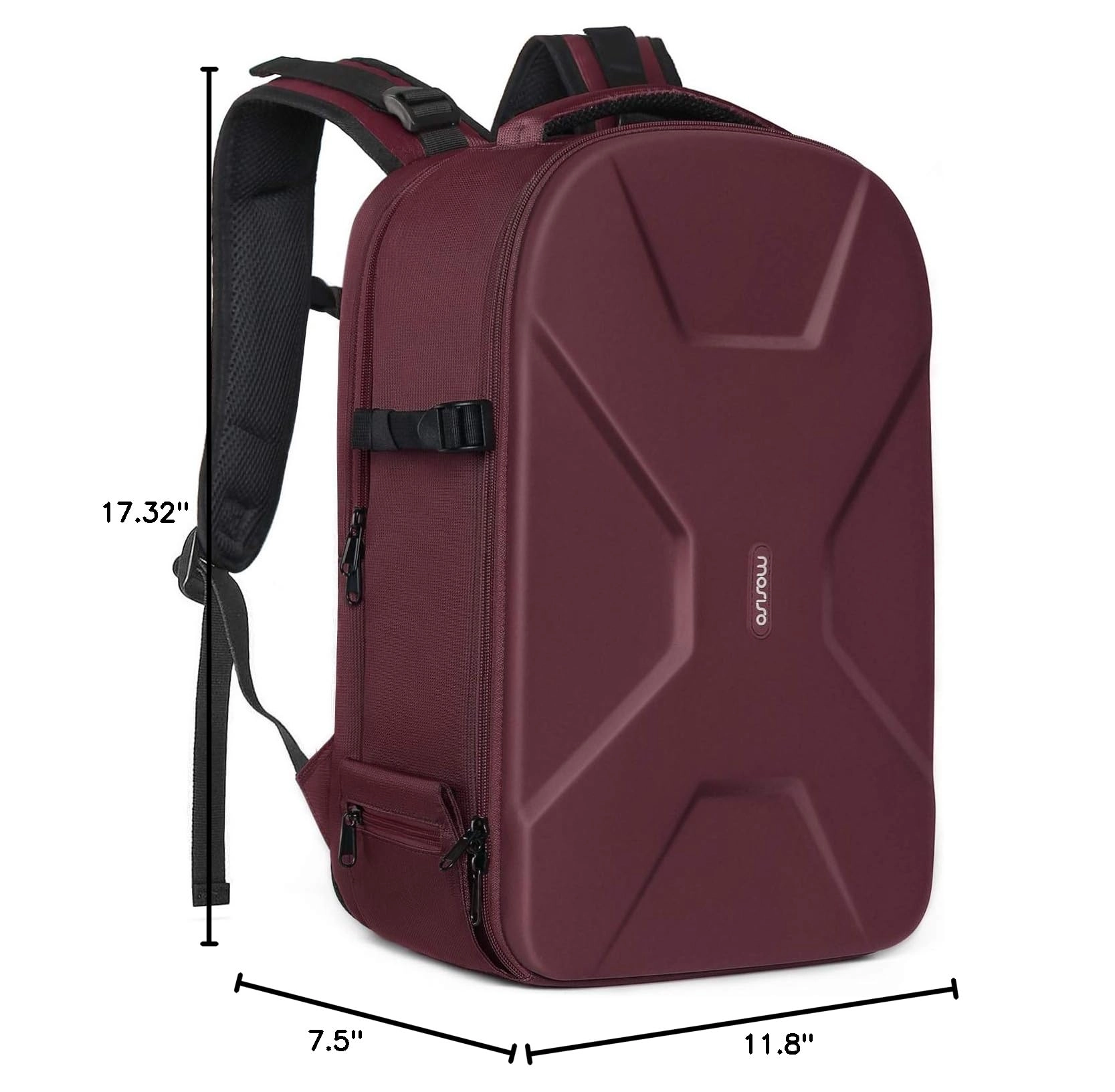 Mocamhsbg - 7.5"D x 11.8"W x 7.5"H Compatible with Canon/Nikon/Sony Hard Shell