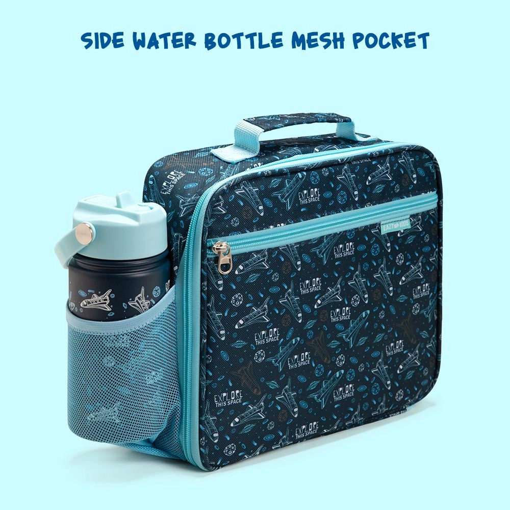 Lunch Box - 1100ml Racing Green + Water Bottle - 450ml + Lunch Bag - 3600ml