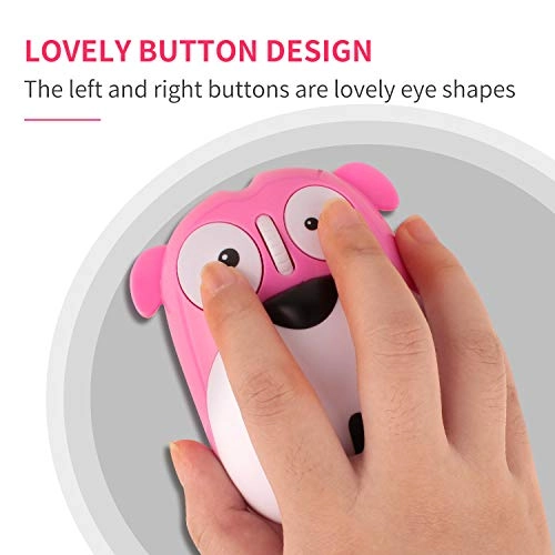 Cartoon Dog Mouse - Wireless