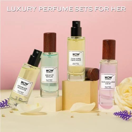 Oceanic Waves + Golden Sands + Gulmarg Mist + Doon Deodar - Eau De Parfum Pack of 4