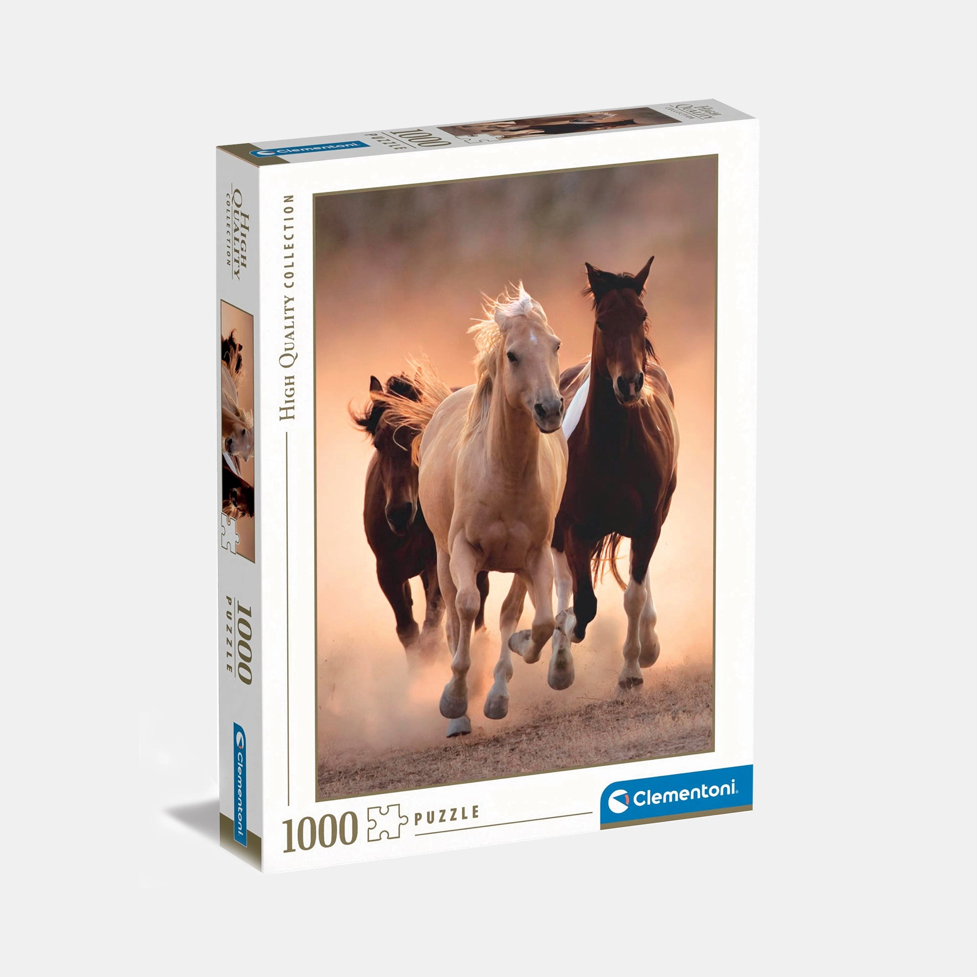 Clementoni Running Horses Puzzle (B015461) - 1000 pcs