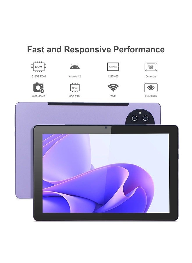 Smart Tablet PC - 512GB 10.1"