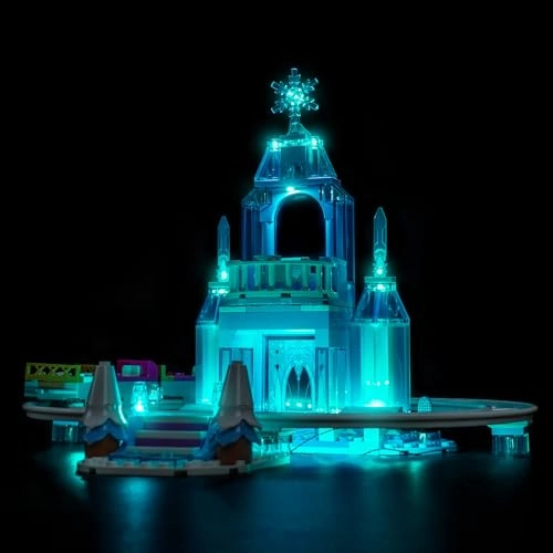 Light kit Compatible with 43281 Elsa's Ice Castle & Snow Ride Adventure - LED USB powered