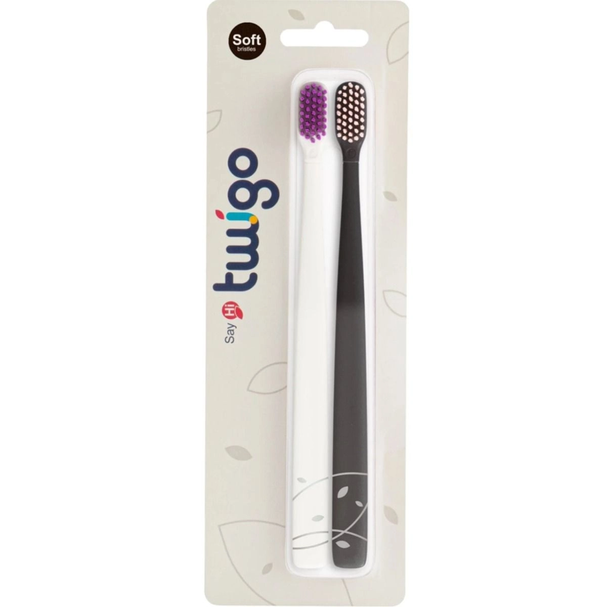 Flipper Twigo Toothbrush - Adults 2-Piece Pack