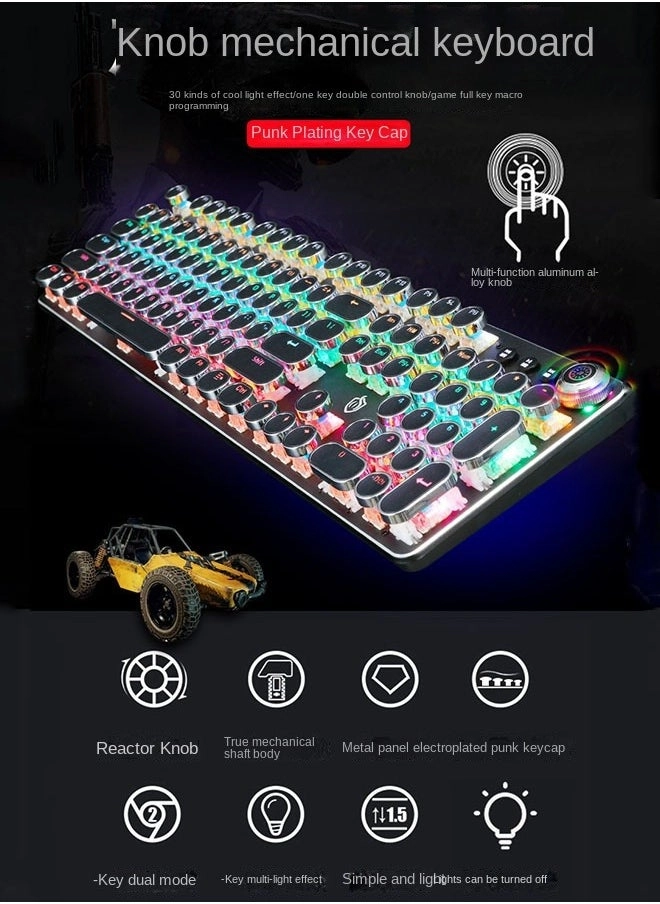 Multimedia Mechanical Keyboard