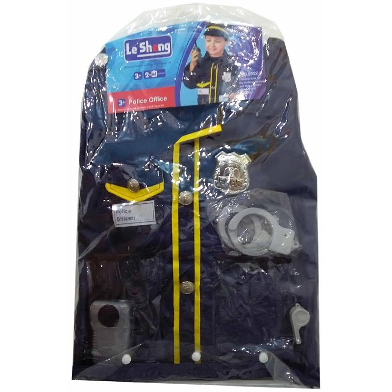 Police Officer Role Play Costume - 5 Pieces (09525)