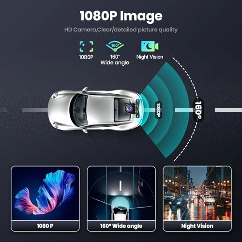 Car Backup Camera - Night Vision 1080P