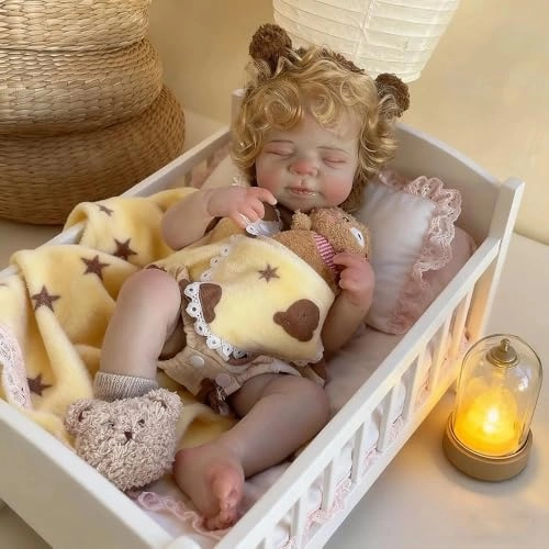 Pascale Reborn Baby Doll - 18 inch Vinyl sleeping Ages 3+