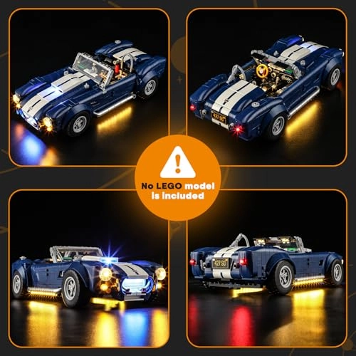 Light Set for LEGO Shelby Cobra 427 S/C 10357