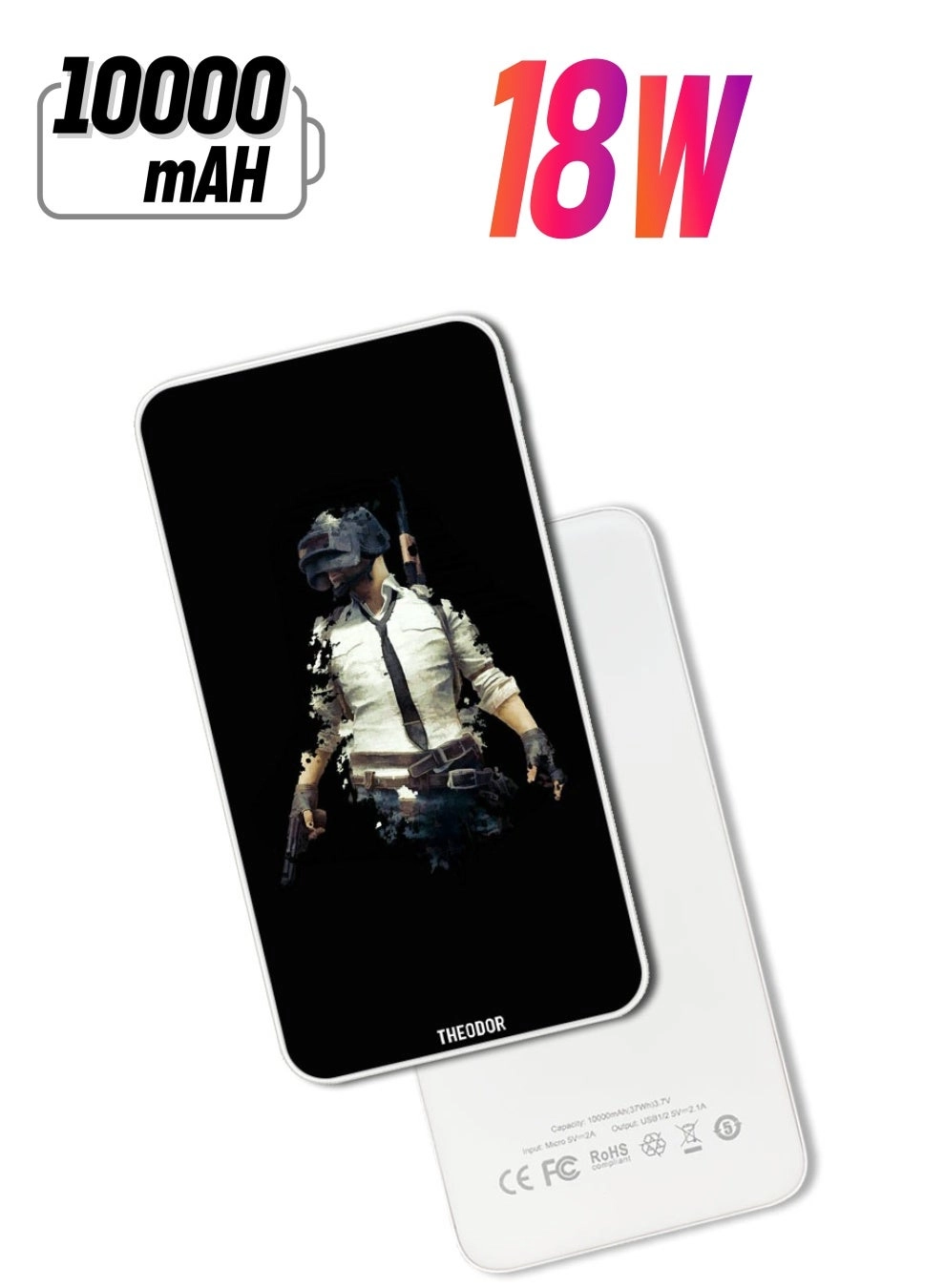 Theodor PPBA465 - 10000 mAh 18W