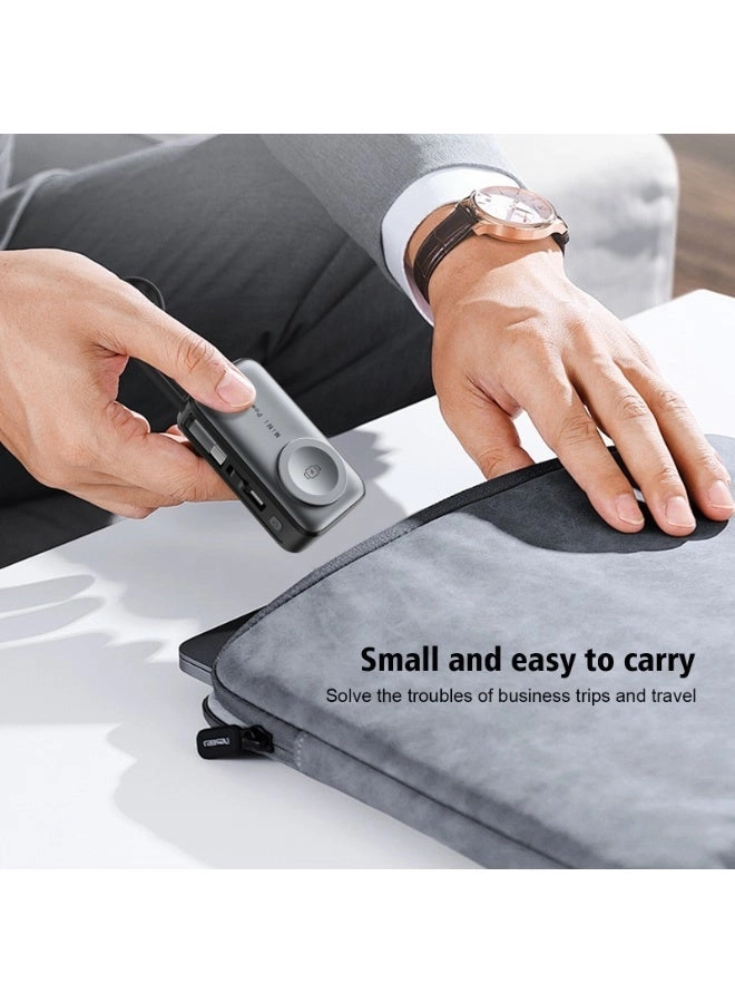 3-in-1 Portable Power-Bank Charger - 5000 mAh Fast charging