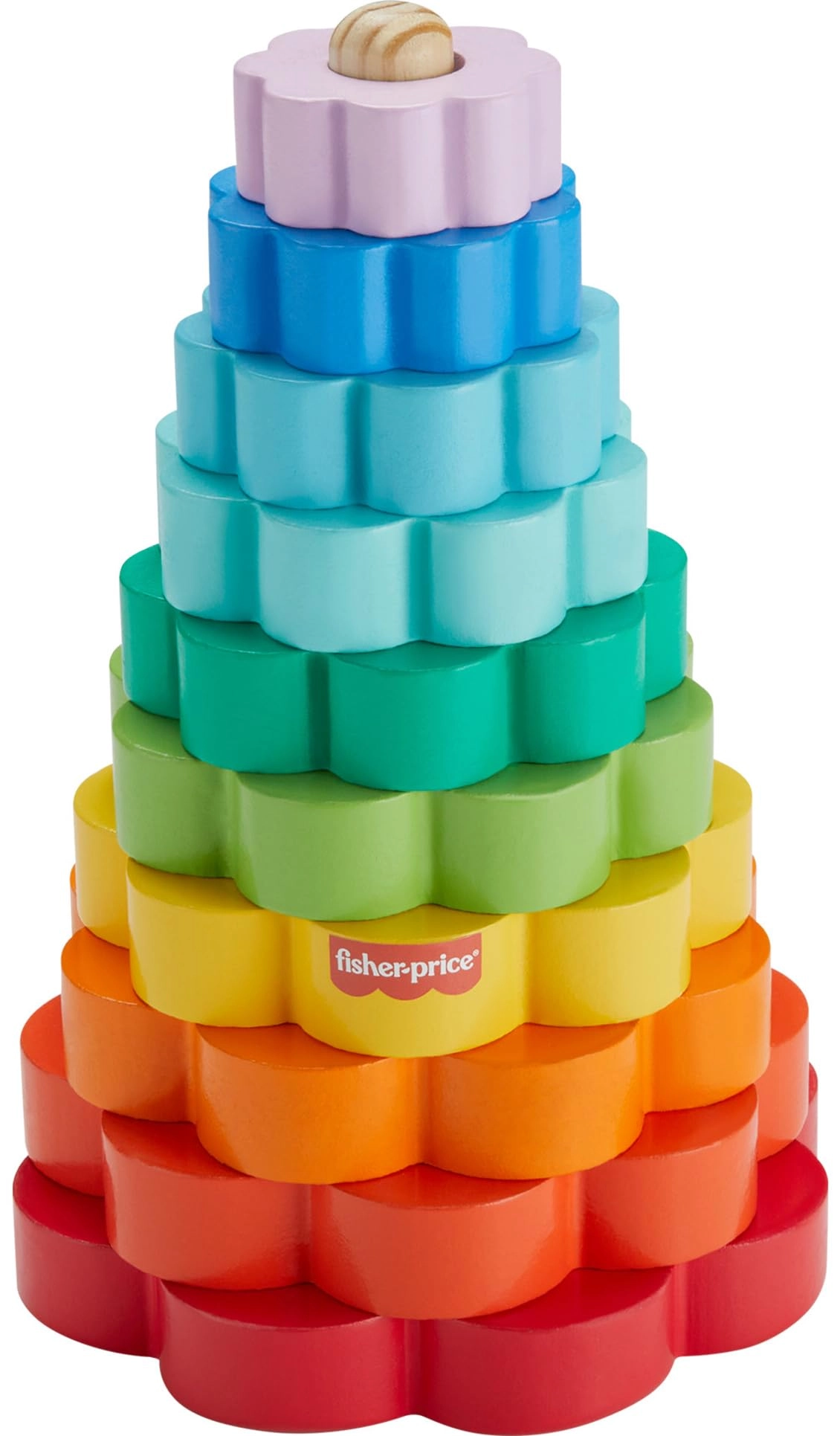 Wooden Ring Stacker - 18 months - 3 years 10 piece(s)