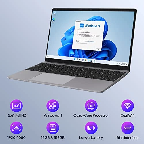 NJP1561P - 15.6'' 512GB 12GB 1TB N5095