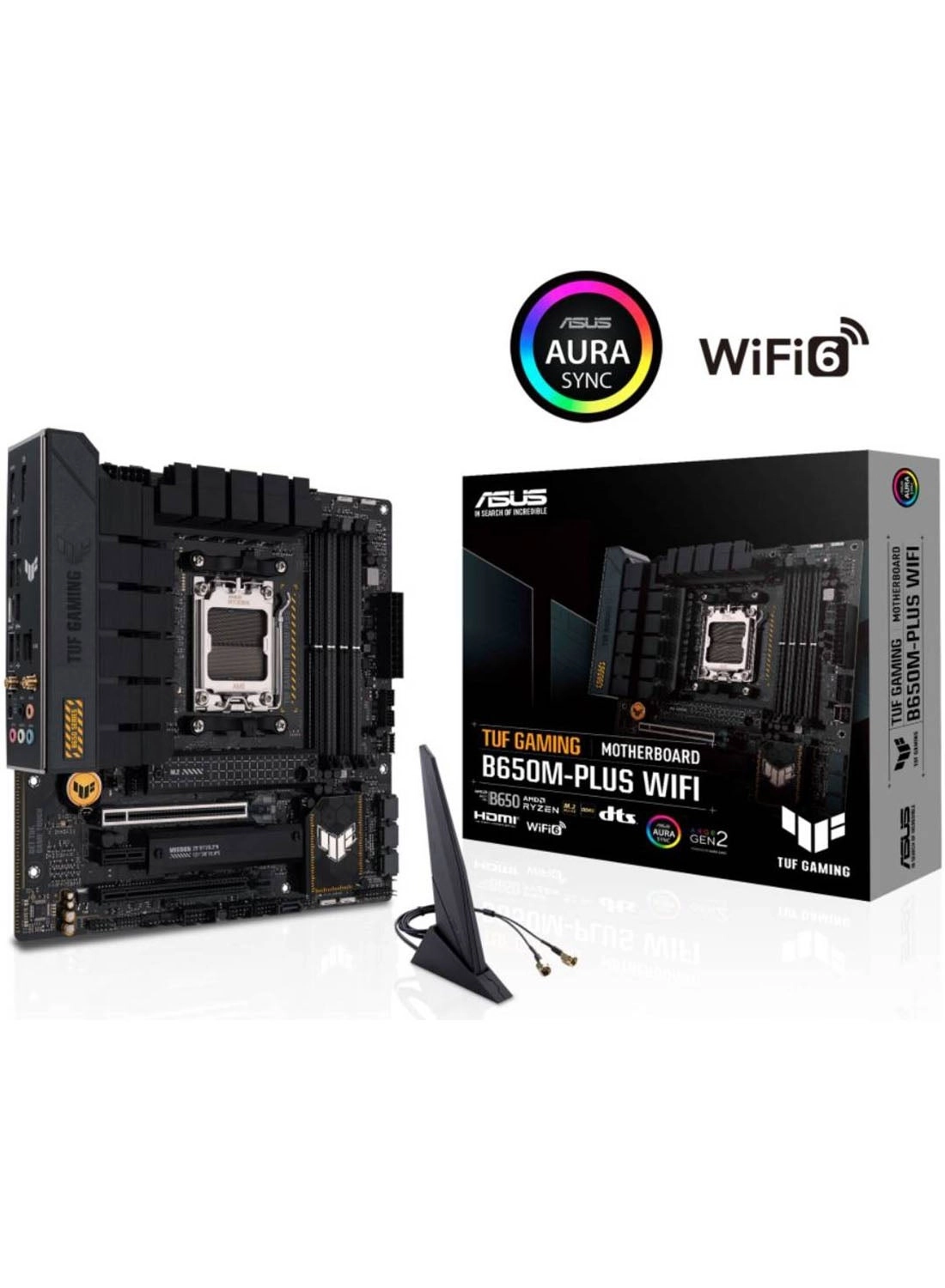 ASUS TUF GAMING B650M-PLUS - Micro-ATX AM5 Socket AMD B650 Chipset