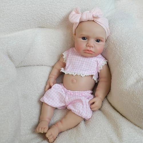 LouLou Reborn Baby Doll - 18 inch Full Silicone Ages 3+