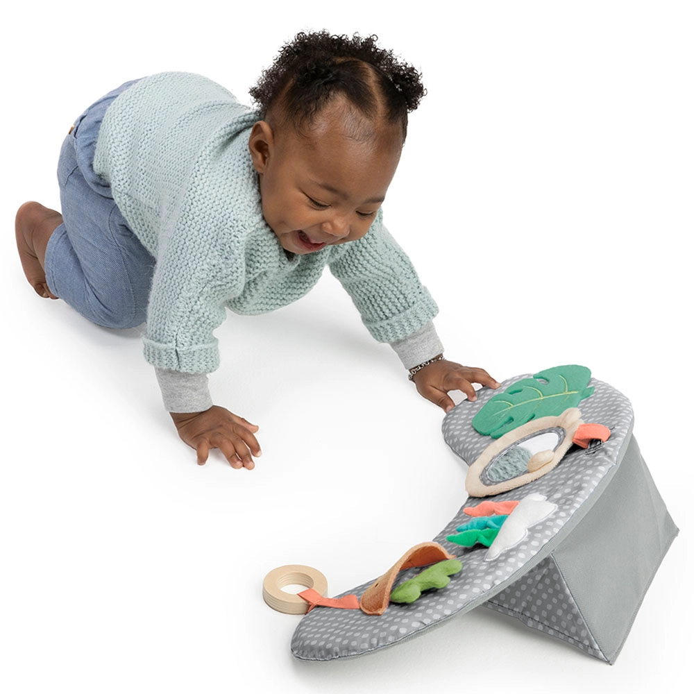 Cozy Prop Sit Up & Activity Mat - Nate the Bear Suitable for 0 month and above