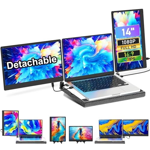 F3 Triple Screen Laptop Extender - P5 14 Inches 1920x1080