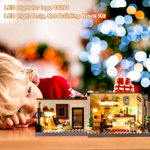 LED Light for Lego 10291 - Multicolor Battery Powered
