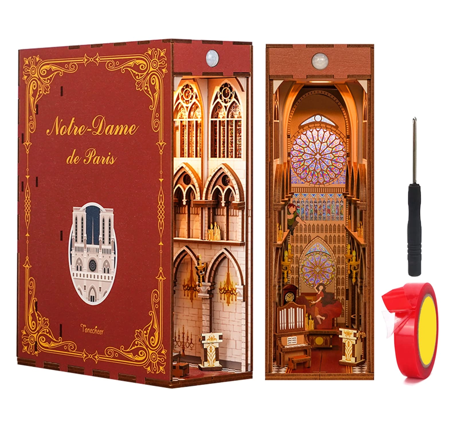 DIY Dollhouse Miniature Book Nook