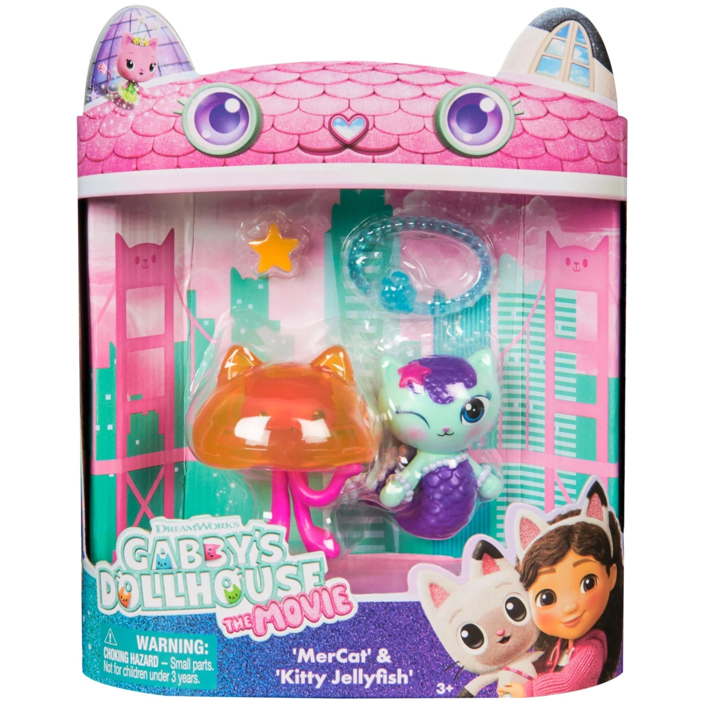 Merkatz Kitty Jellyfish - 3 Years Meerkitty Kitty Jellyfish 4-piece 2 figures