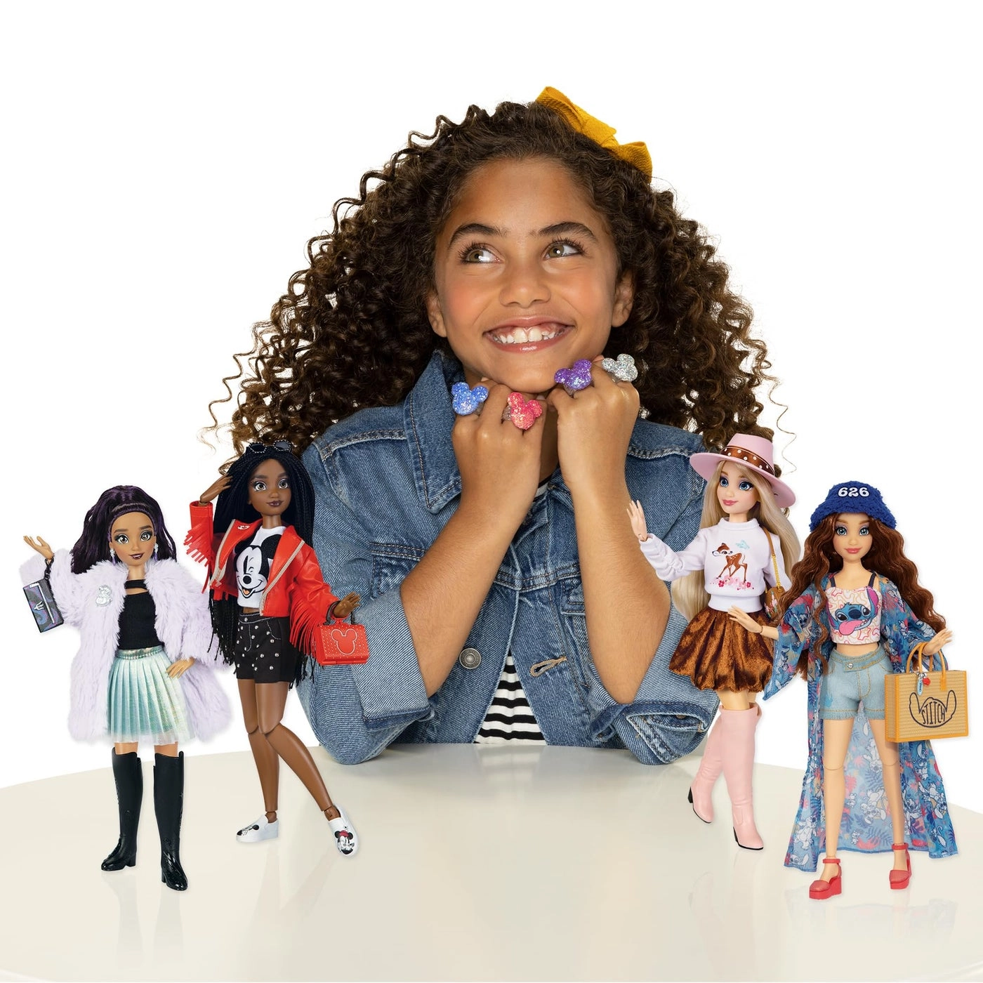 Mickey Mouse Fashion Doll - 11.5" Tall 13 Points of Articulation Two Complete Mix-and-Match Outfits