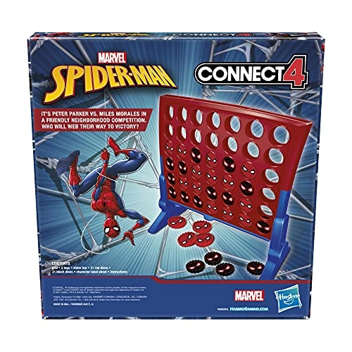 Connect 4: Marvel Spider-Man Edition - Strategy Game