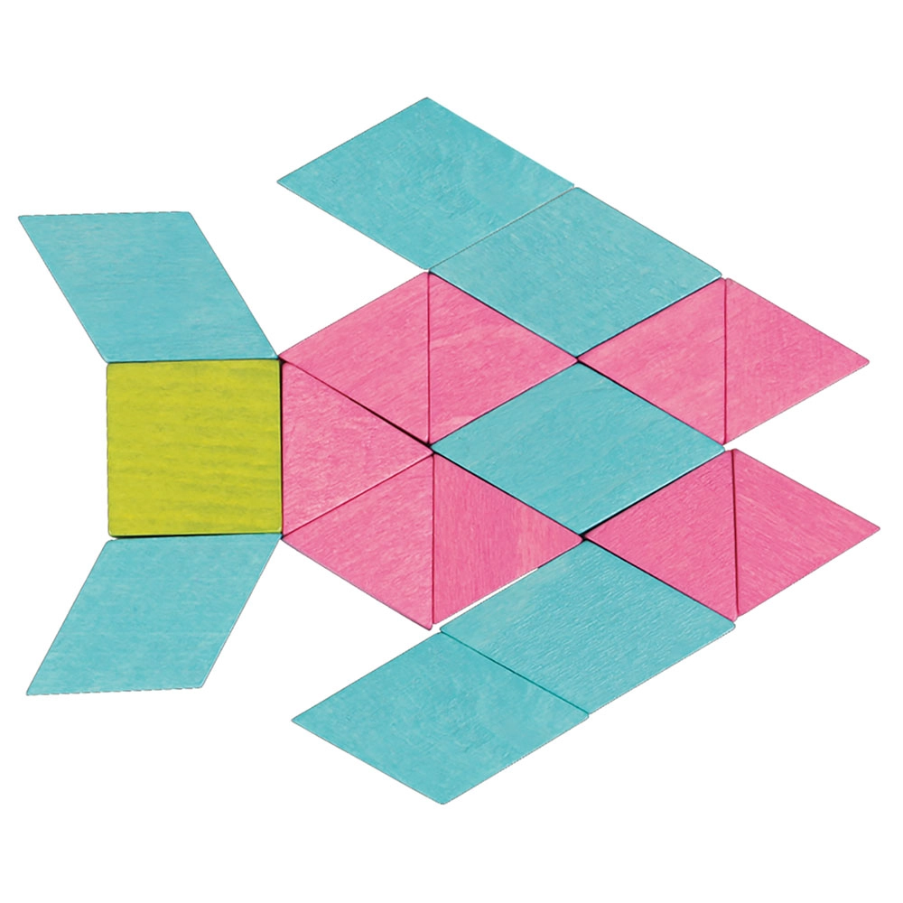 Wooden Mosaic Blocks - 250pcs