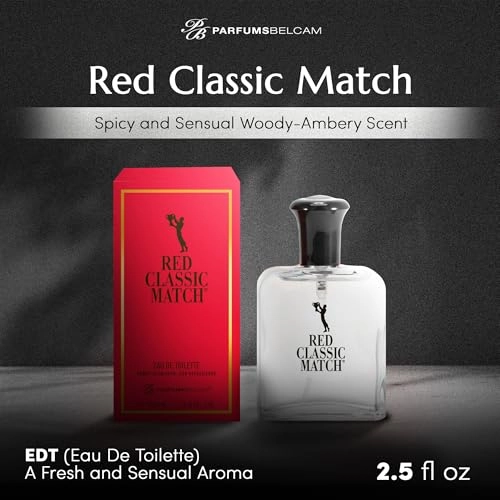 Red Classic Match Eau de Toilette 2.54 Fl Oz