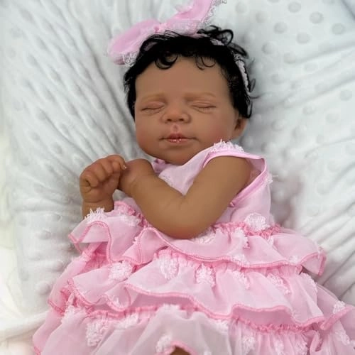 Pascale Reborn Baby Doll - 18 inch Vinyl sleeping Ages 3+