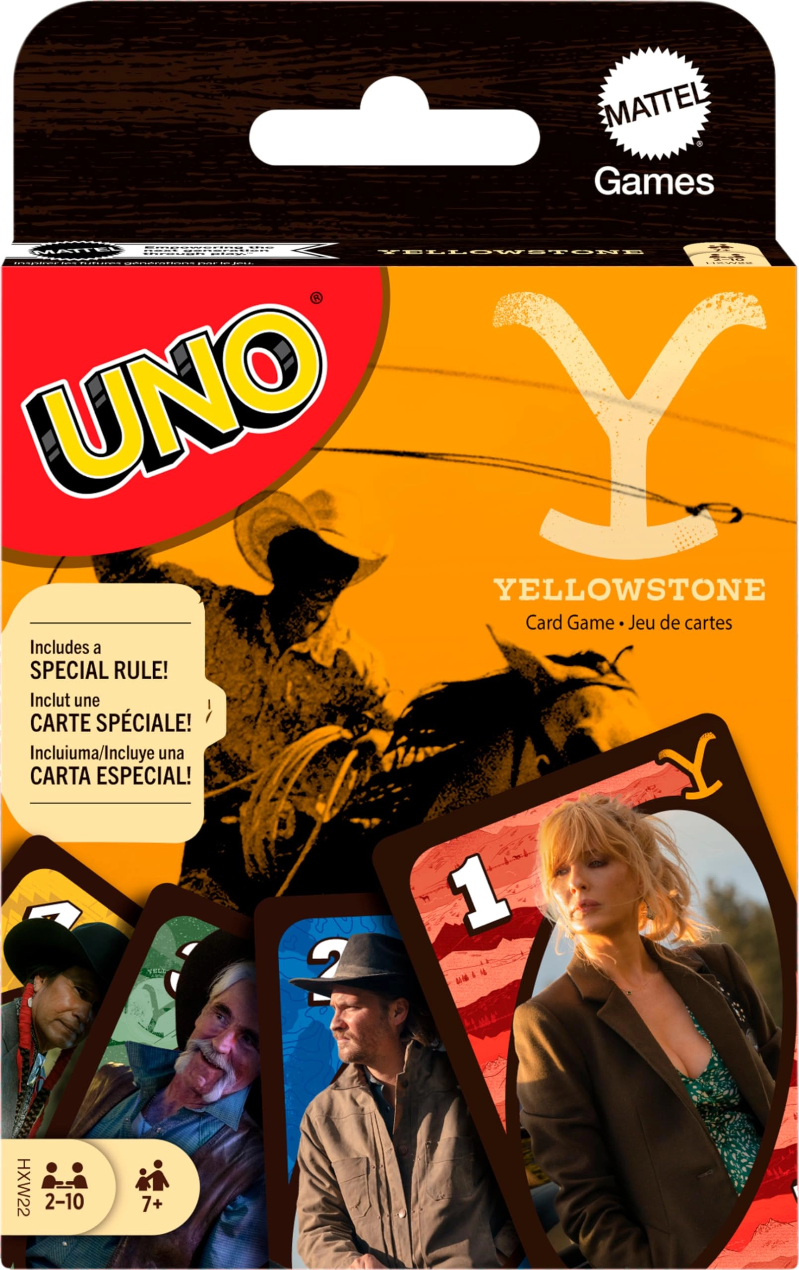 Mattel Games UNO Yellowstone - Card Game