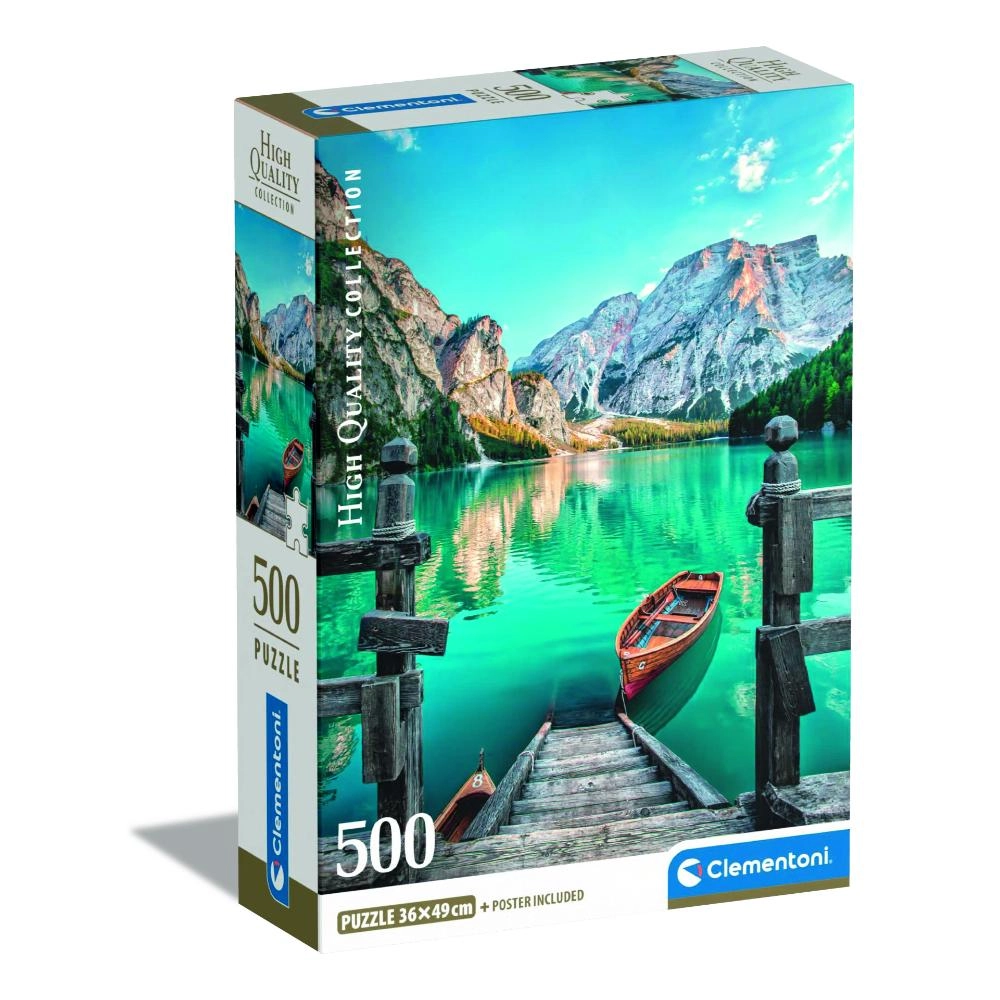 Clementoni Braies Lake Puzzle (ALGT-35039) - 500 pcs