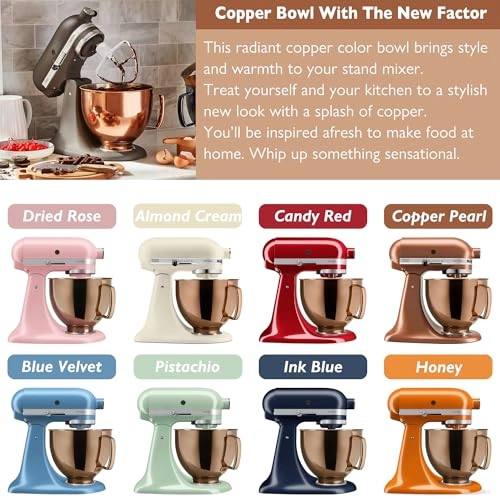 Stainless Steel Mixer Bowl - 5 Quart