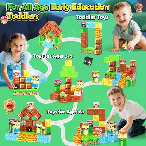 Magnetic Building Blocks - 40 pcs