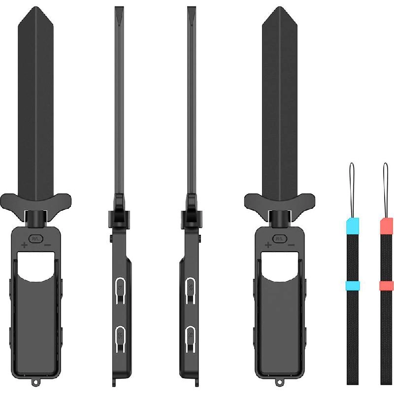 Switch Sports 7-in-1 Tennis Racket + Golf Clubs + Sword + Leg Strap - Nintendo Switch