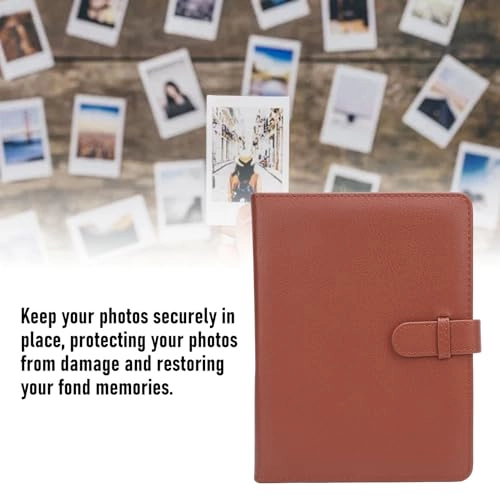 5" 80 Pockets PU Leather Photo Album