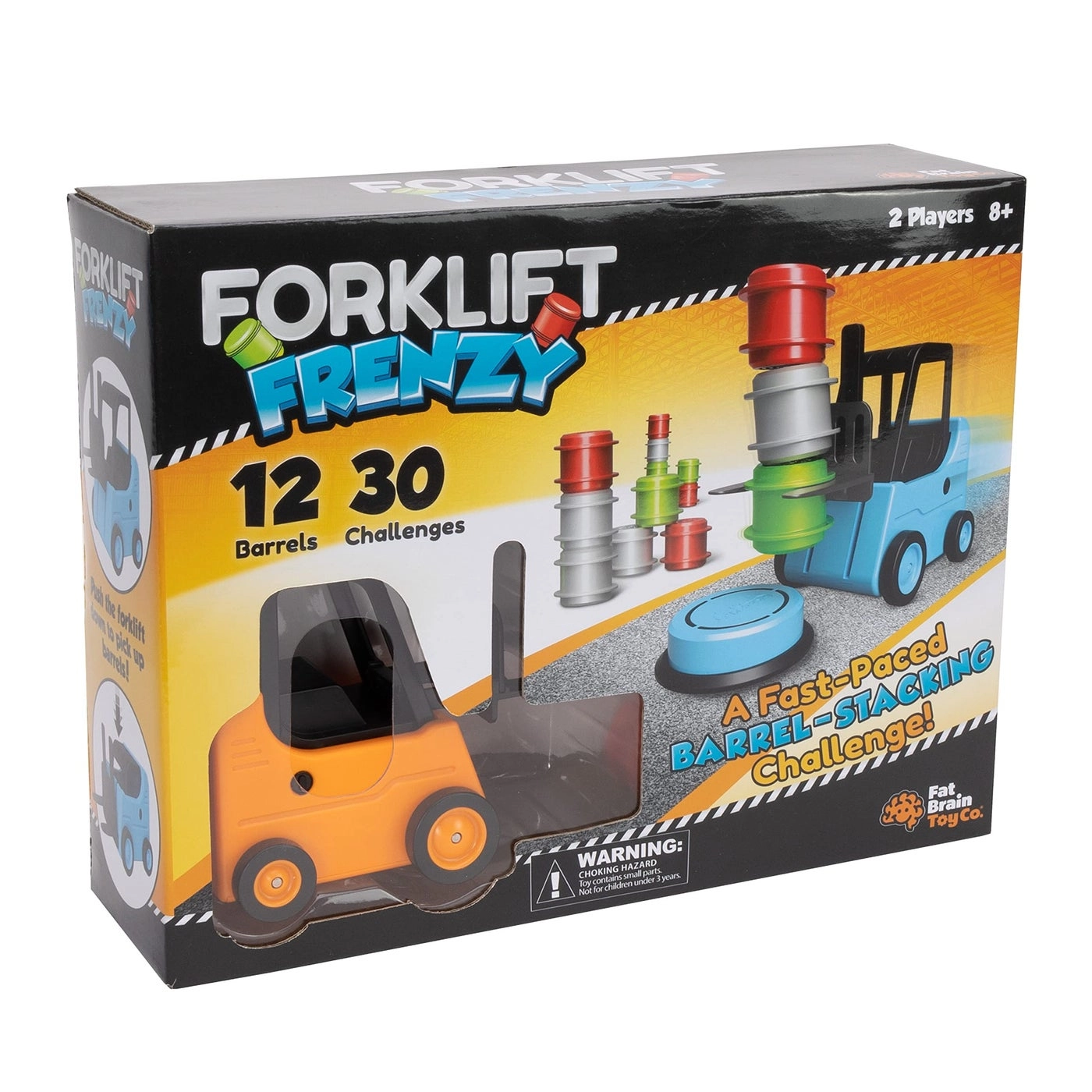 Forklift - 2 x + Platform - 2 x + Barrel - 12 x + Card - 30 x