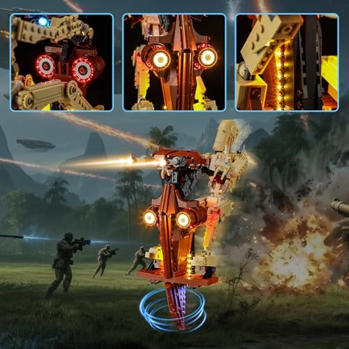 LED Light for LEGO Star Wars Battle Droid 75428 - Plastic