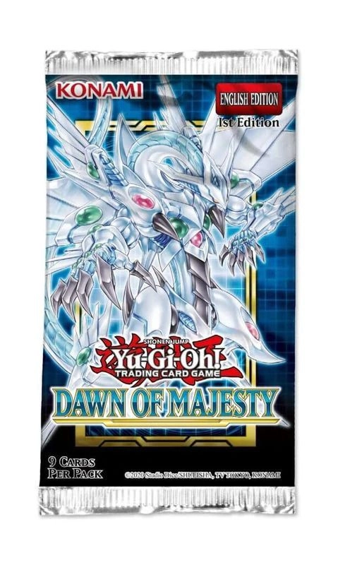Konami Yu-Gi-Oh Dawn Of Majesty Booster Pack