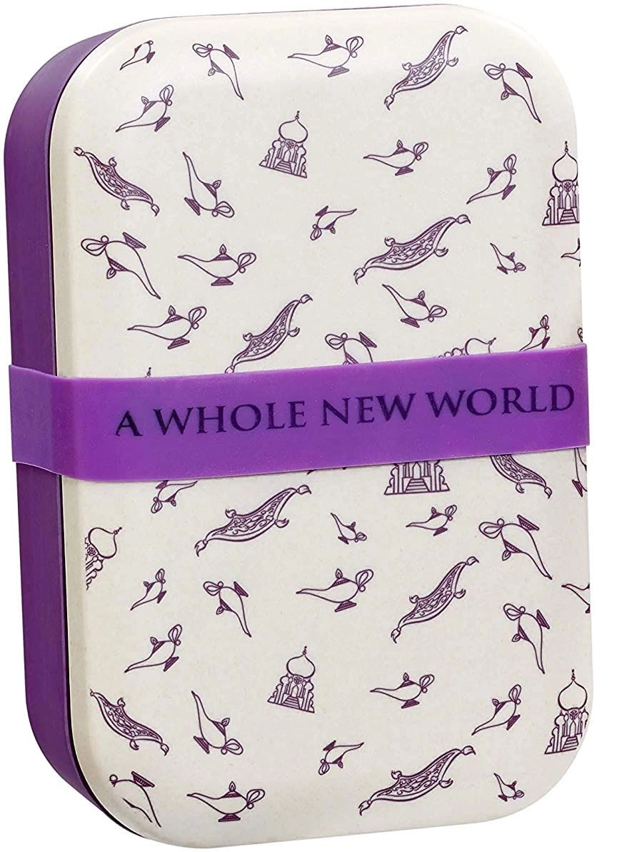 FUNKO Colour Block Bamboo Lunch Box - A Whole New World