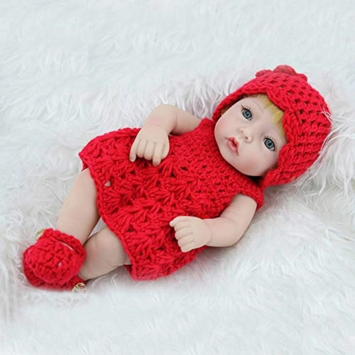 Reborn Baby Doll - 10 inch 25 cm Silicone black skin Ages 3 months+