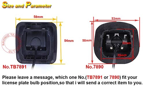 CCD car rear view camera - Night Vision Wireless 628 x 586 pixels