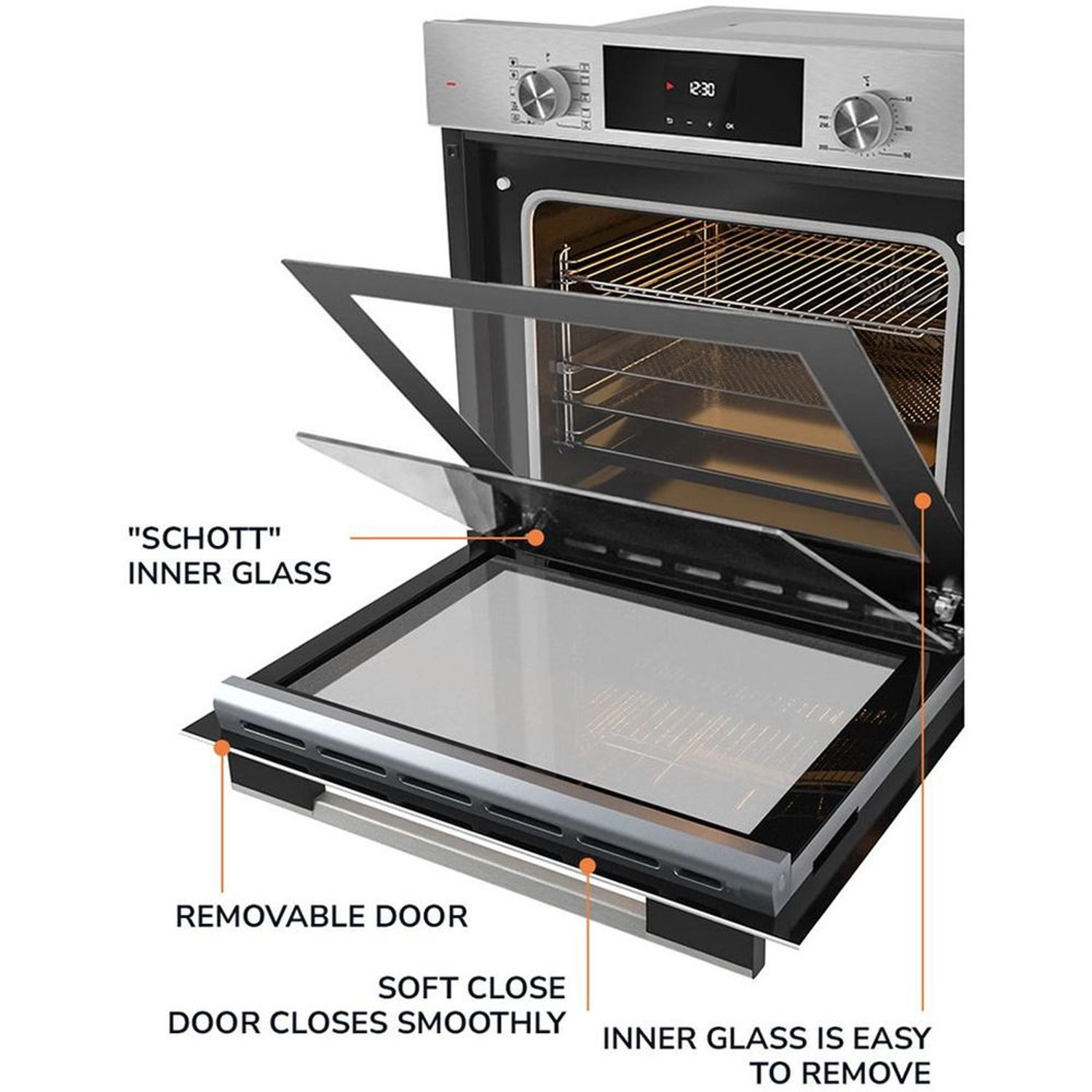MEO6004IX - 60cm Convection Oven