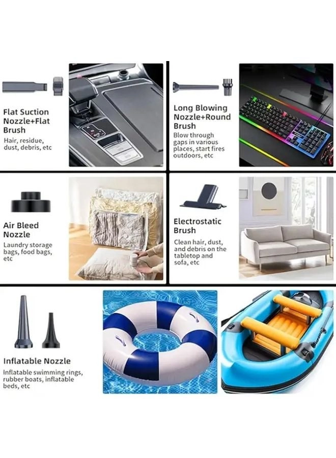 PCMOS Portable Mini Vacuum Cleaner