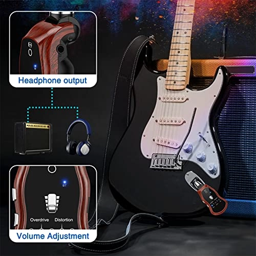 Guitar Headphone Amp - Rechargeable Bluetooth 5 Effects