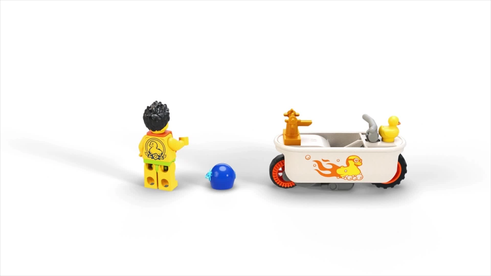 City Bathtub Stunt Bike (60333) - Flywheel-powered