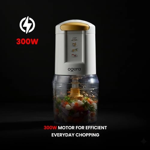 Electric Food Chopper - 0.5L