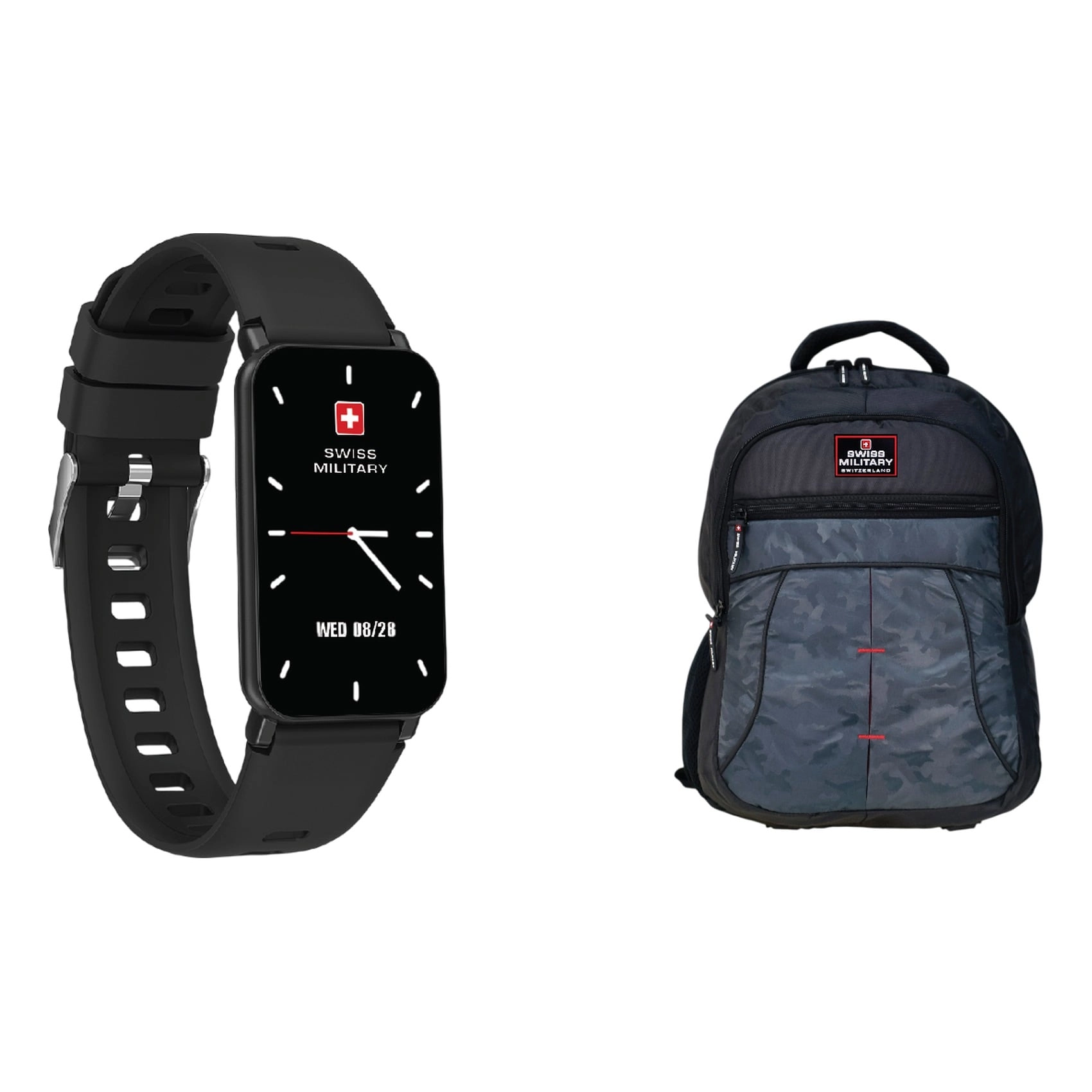 Swiss Military Rhine Smart Band - 1.45 inches + Backpack