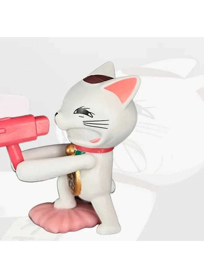 Lucky Cat Figurine - PVC