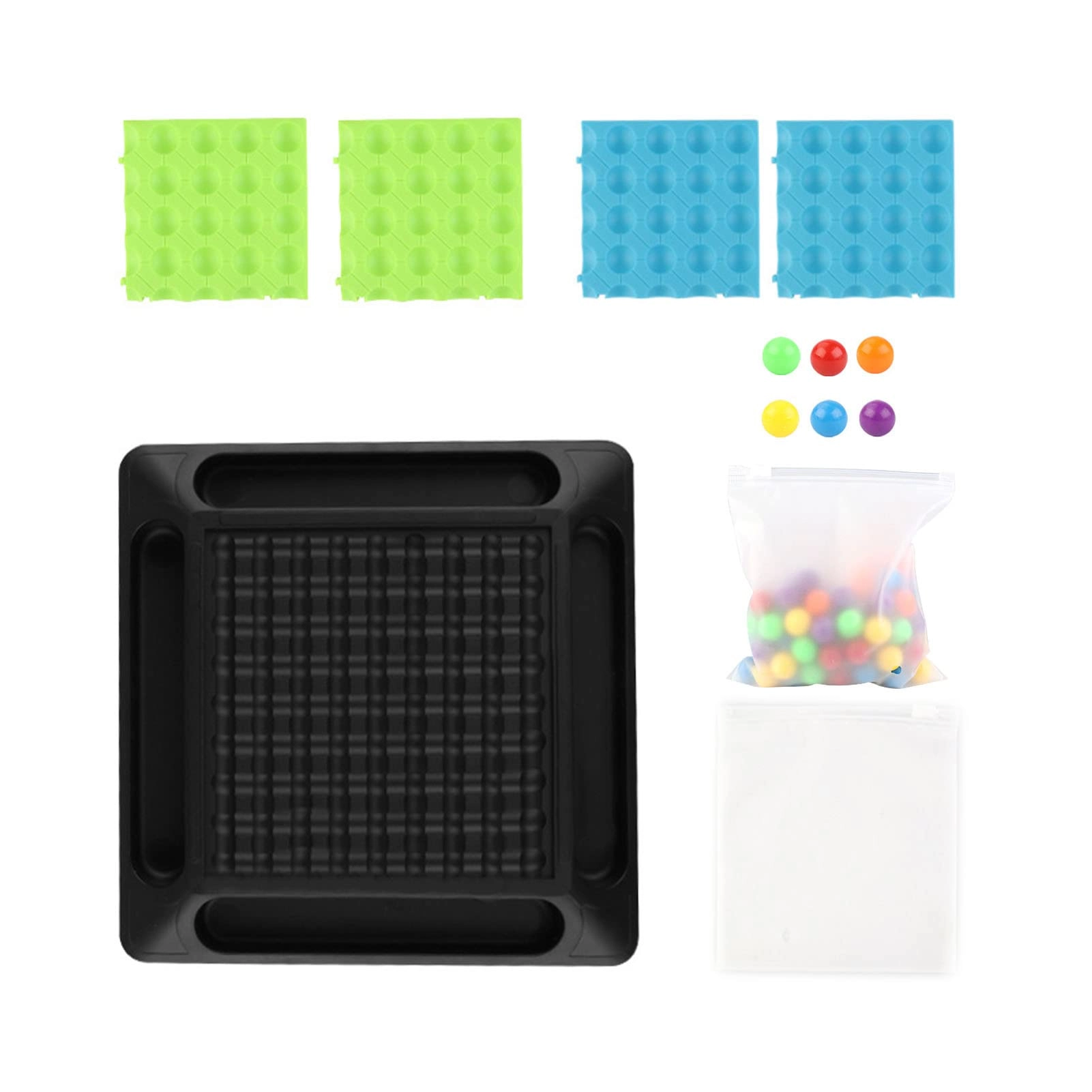 DER51REW Rainbow Puzzle Chess - 80 pcs