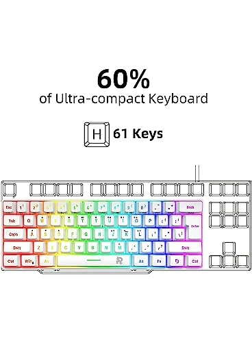 60% Wired Gaming Keyboard